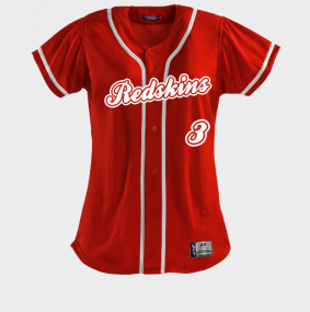 redskins baseball jersey